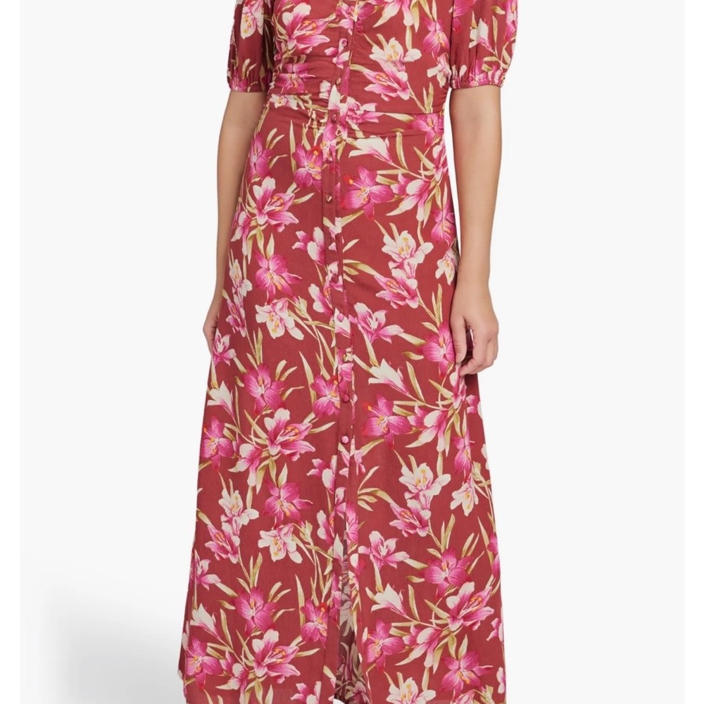 Faharty Sorrento Print Maxi Dress